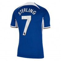 Camiseta Chelsea Raheem Sterling #7 Primera Equipación Replica 2023-24 mangas cortas